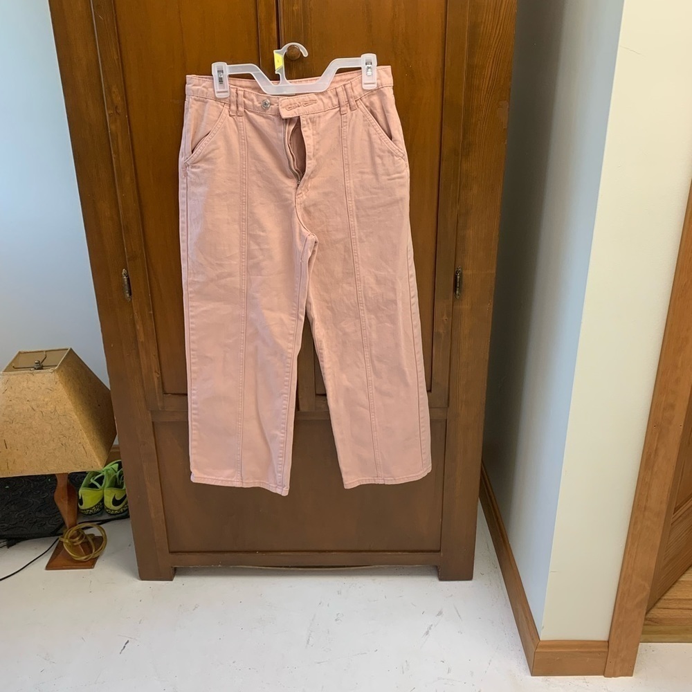 FOREVER 21 high waist wide leg denim jeans large
